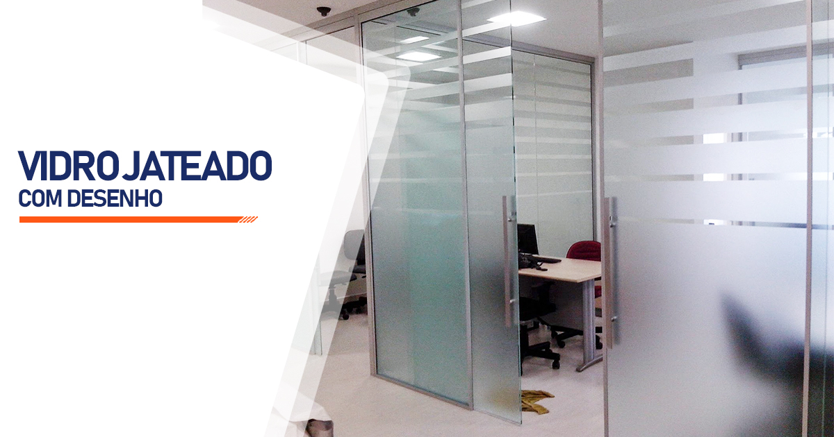 Vidro Jateado Com Desenho Recife Afogados PE